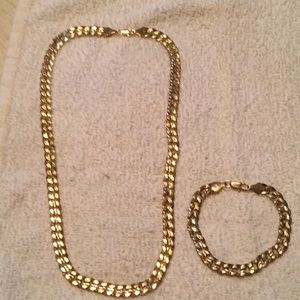 Necklace and bracelet